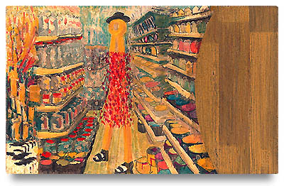  Hqm et madame au supermarché